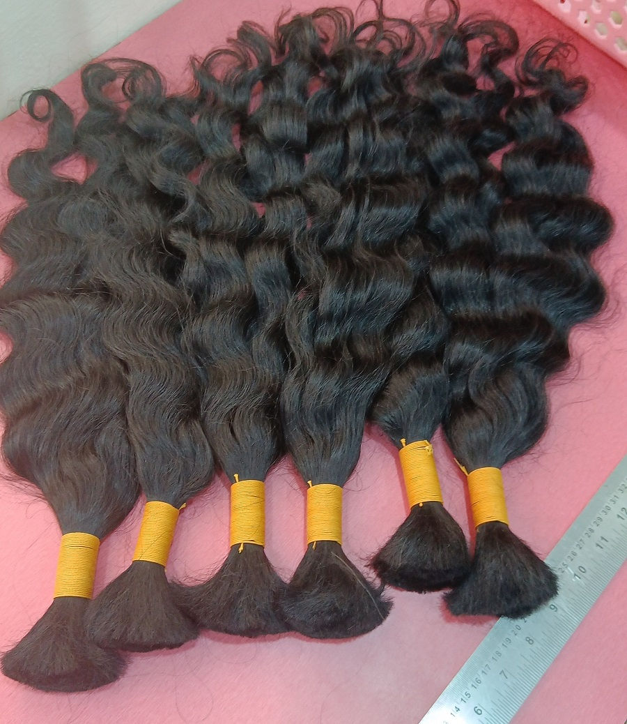 Deep Curly Bulk Hair Extensions