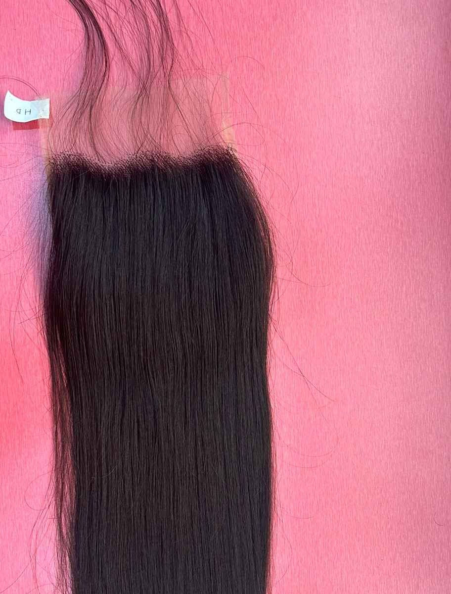 Transparent Lace Straight Closure