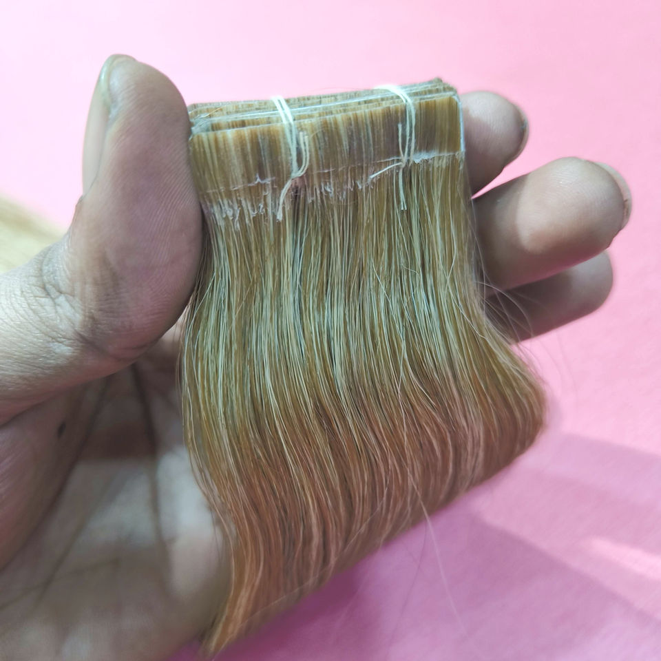 Brown Tape In Human Hair Extensions