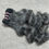 Thumbnail: Double Drawn Pepper Grey Curly Hair Extensions