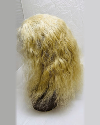Full Lace Blonde Wig – Human Hair in Straight, Wavy or Curly