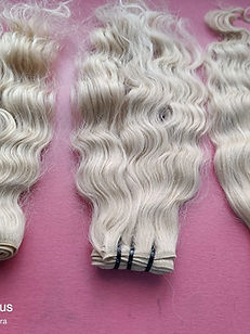 613 Blonde Wavy Human Hair Bundle Deal