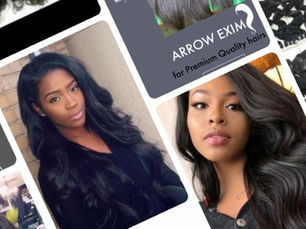 Raw single donors hair extensions