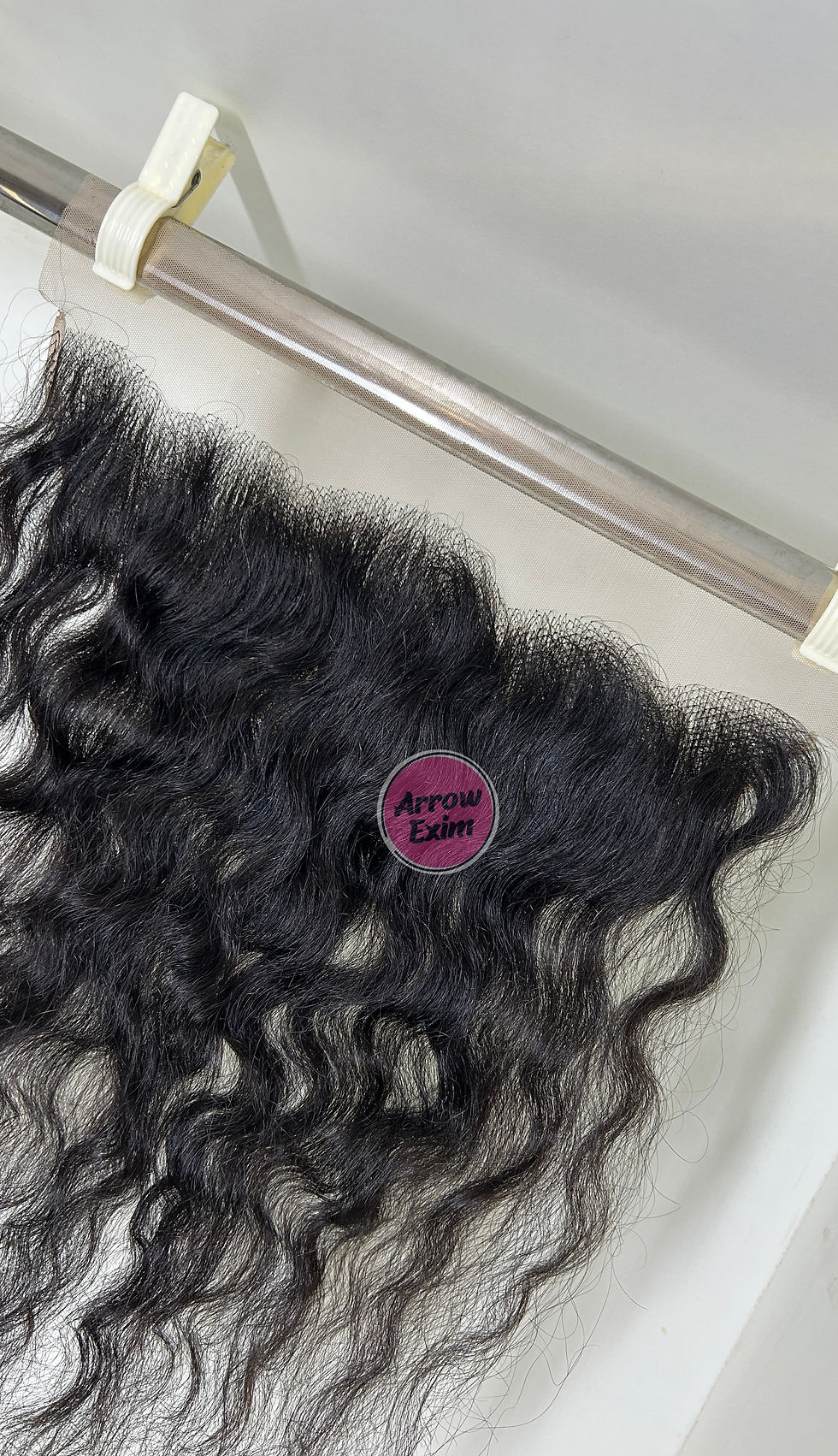 Deep Curly Human Hair Swiss Lace Frontal