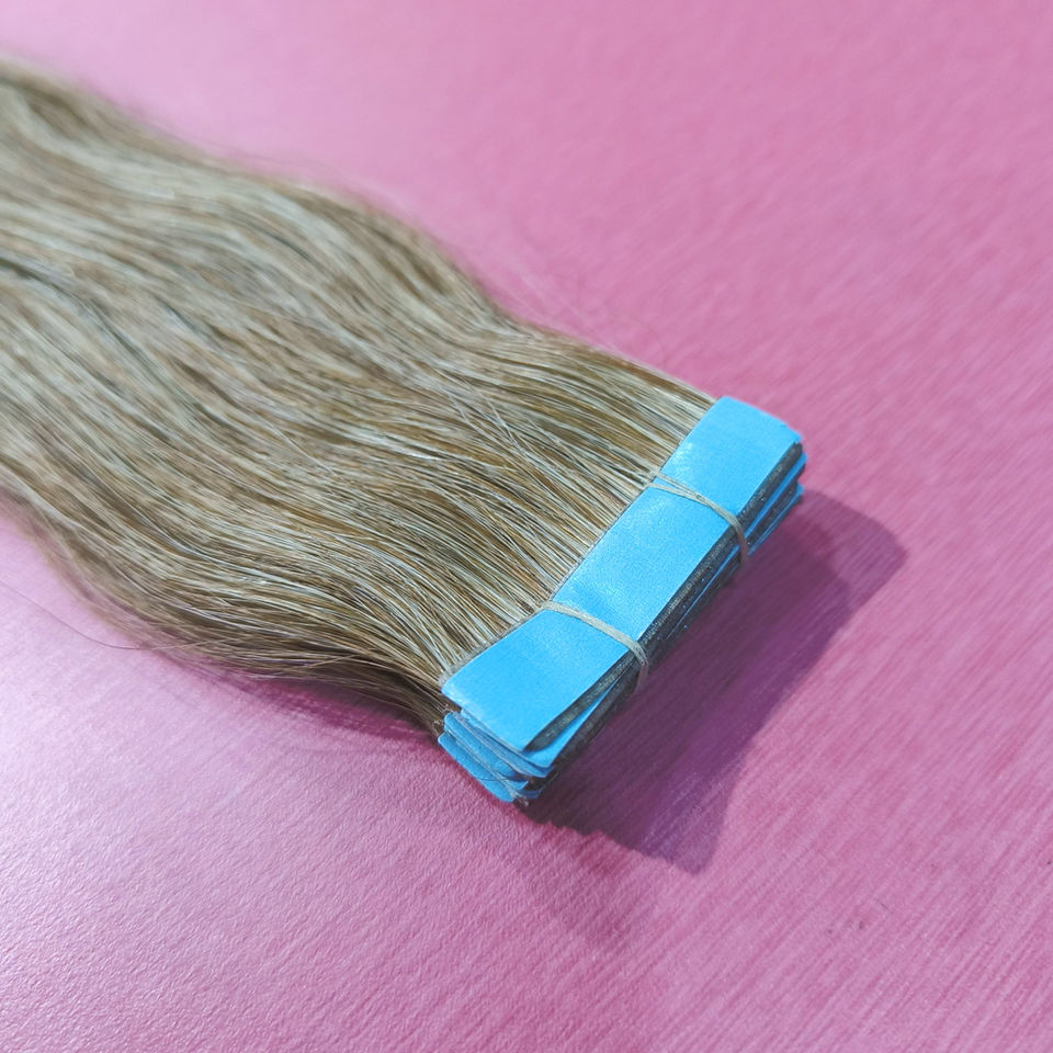 Brown Tape In Human Hair Extensions