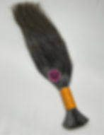 Black and Grey Human Hair Extensions