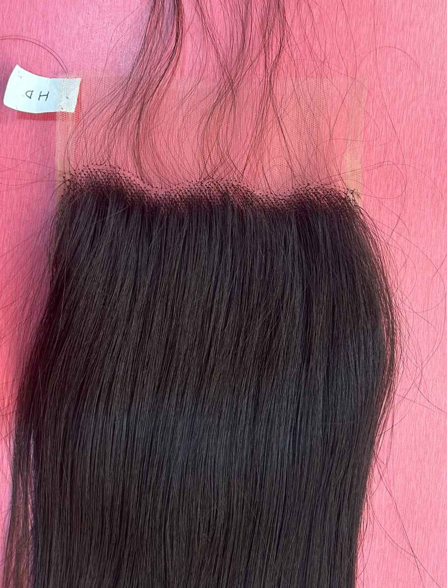 Transparent Lace Straight Closure