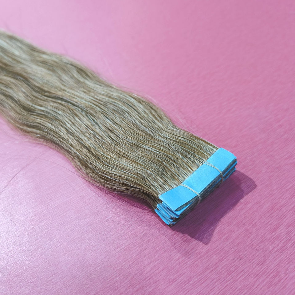 Brown Tape In Human Hair Extensions