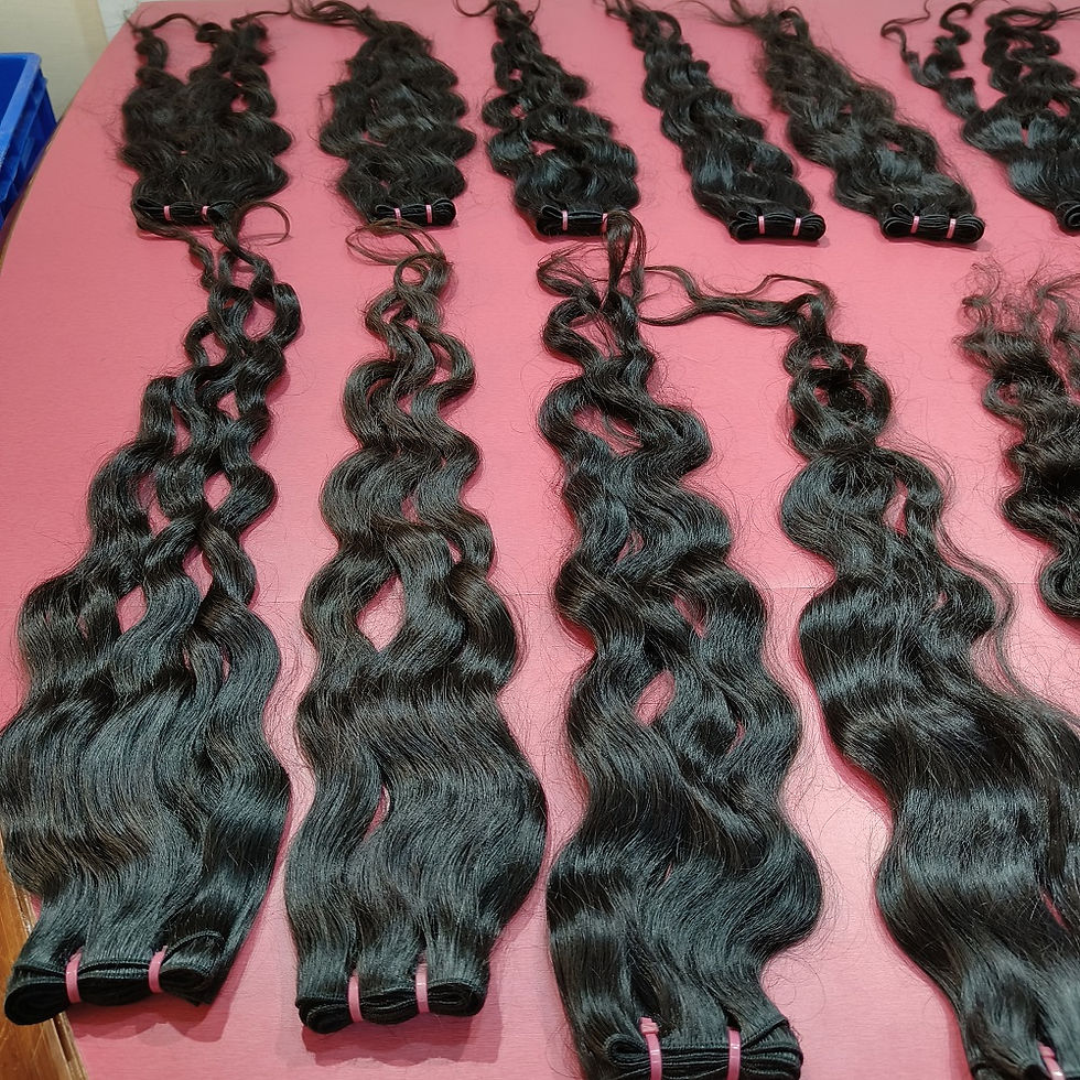 Indian Unprocessed South Indian Temple Hair Bundles