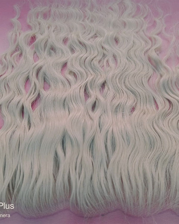 613 Blonde Curly 13x6 Lace Frontal – Remy Human Hair — view 4