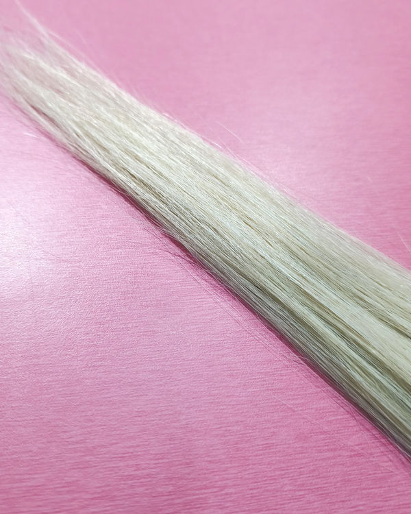 613 Blonde Tape-In Hair Extensions - Straight Indian Temple Hair — view 5