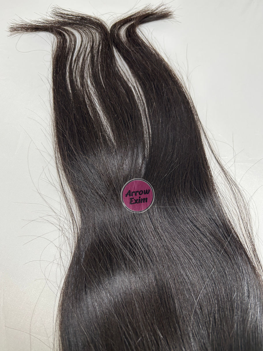 Straight Swiss Lace Closure – 100% Human Hair, Natural Look, Pre-Plucked