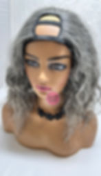 grey human hair wigs