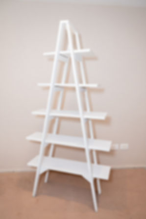 Estante escalera blanco #3074