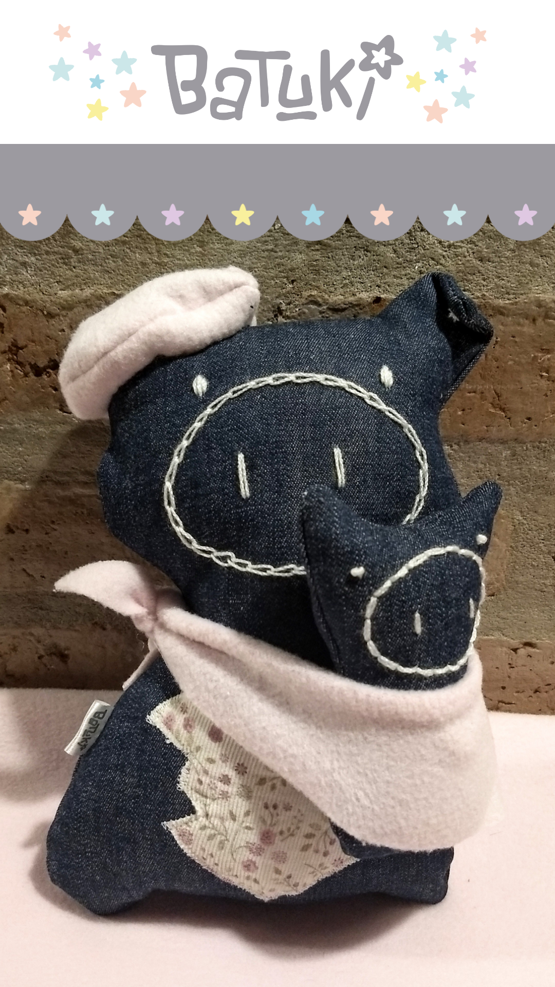 CHANCHA MAMÁ(medida aprox 24x14cm)
