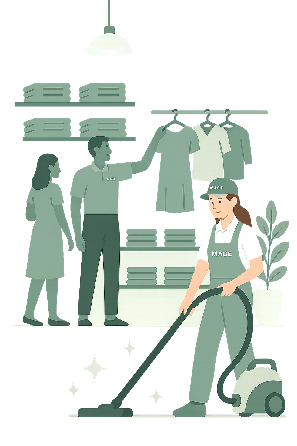 Nettoyage de boutiques