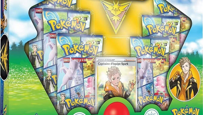 Coffret spéciale Pokémon GO équipe intuition 10.5