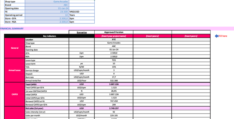 Feasibility Study Template preview