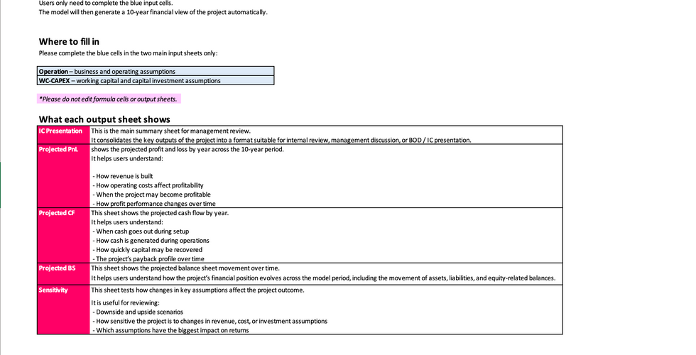 Feasibility Study Template Guideline