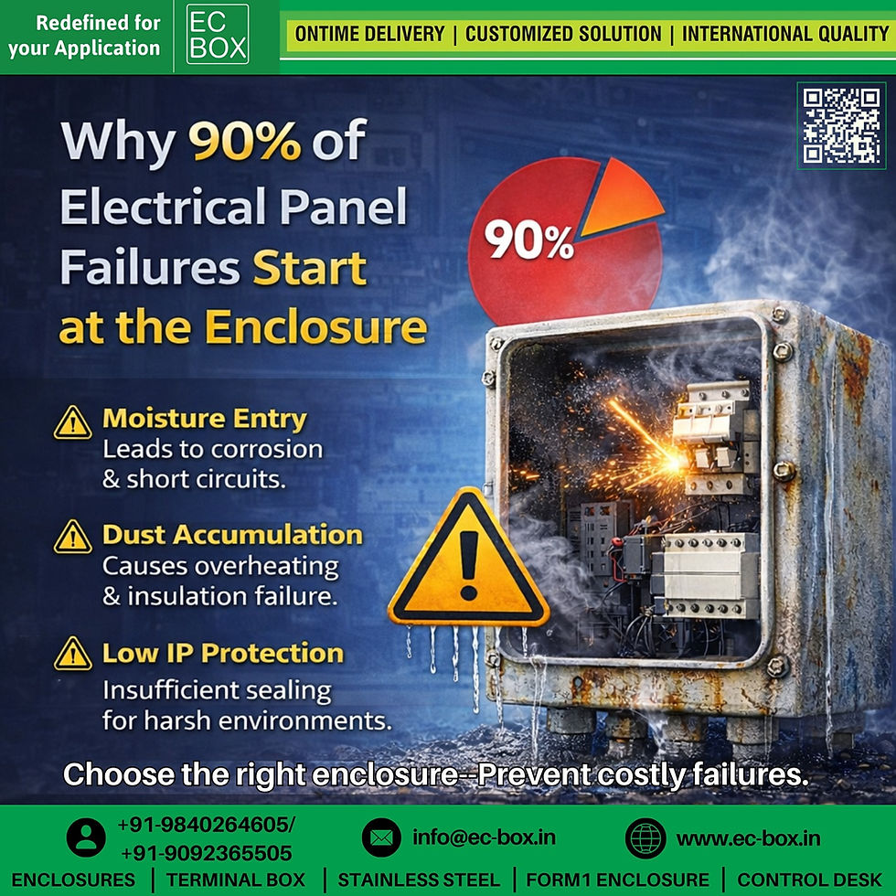 Why 90% of Electrical Panel Failures Start at the Enclosure