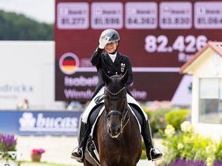 Isabell Werth & Wendy de Fontaine s'affûtent pour Aix