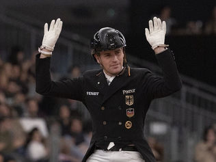 Le Grand Prix Coupe du Monde de Lyon pour Frederic Wandres - Pauline Basquin 4 ème