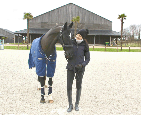 Début d'une collaboration entre le Haras de Malleret et Jessica Michel-Botton