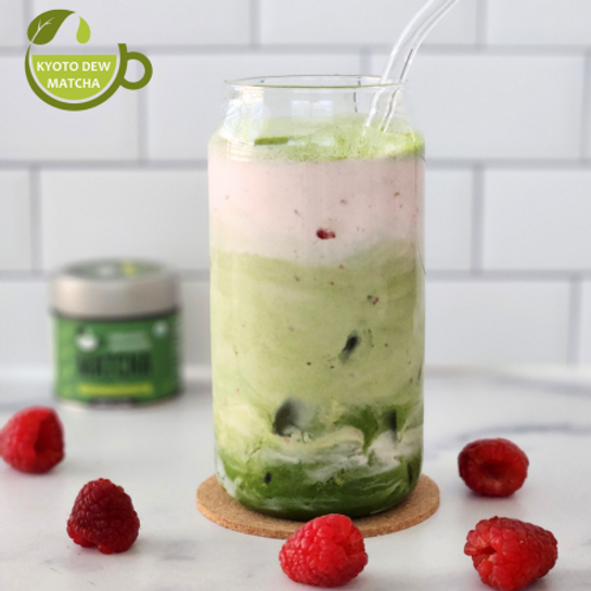 Iced Raspberry Matcha