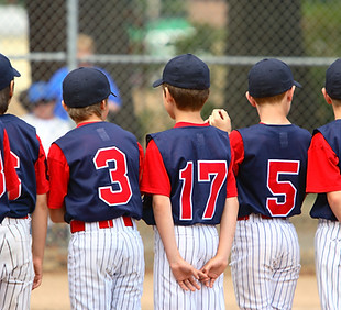 Little League Baseball Game