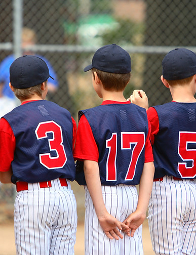 Little League Baseball Game