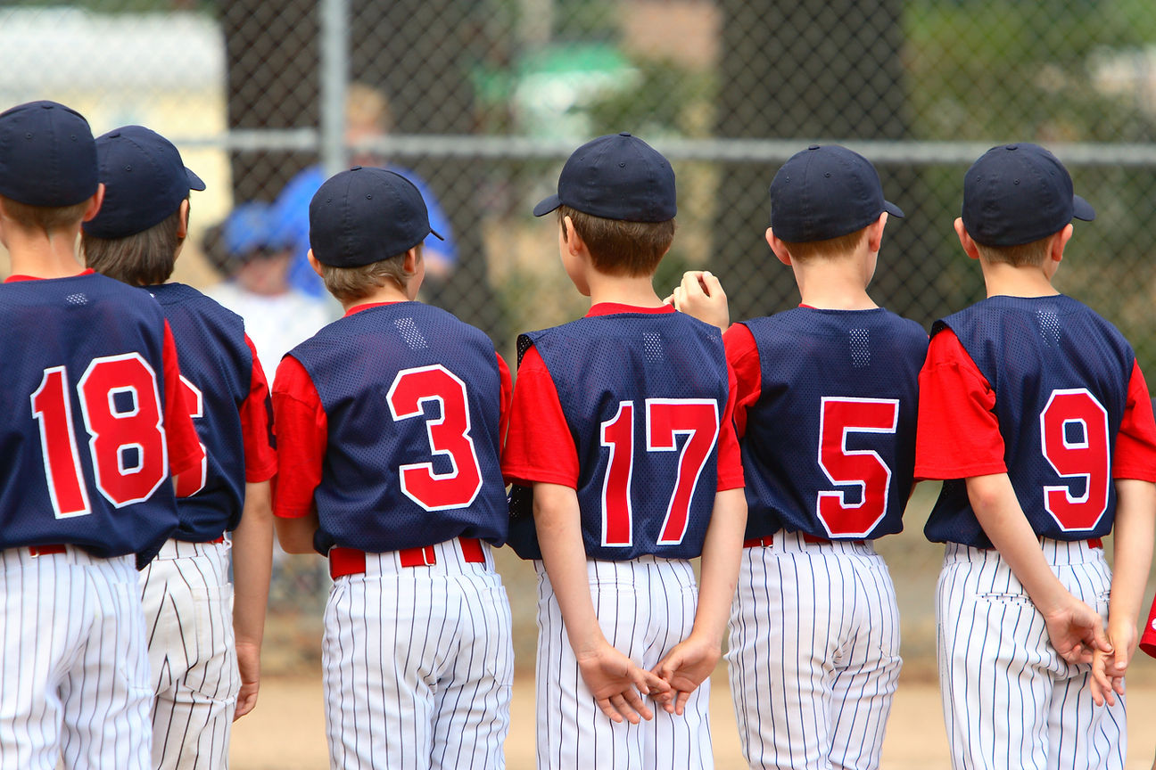 Little League Baseball Game