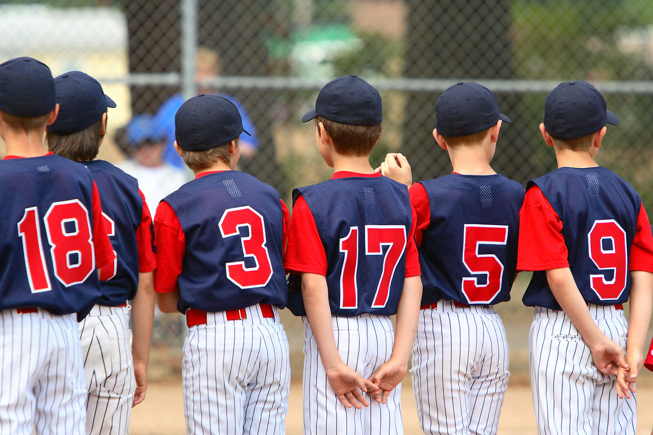 Little League Baseball Game