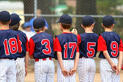 Little League Baseball Game