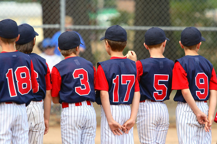 Little League Baseball Game
