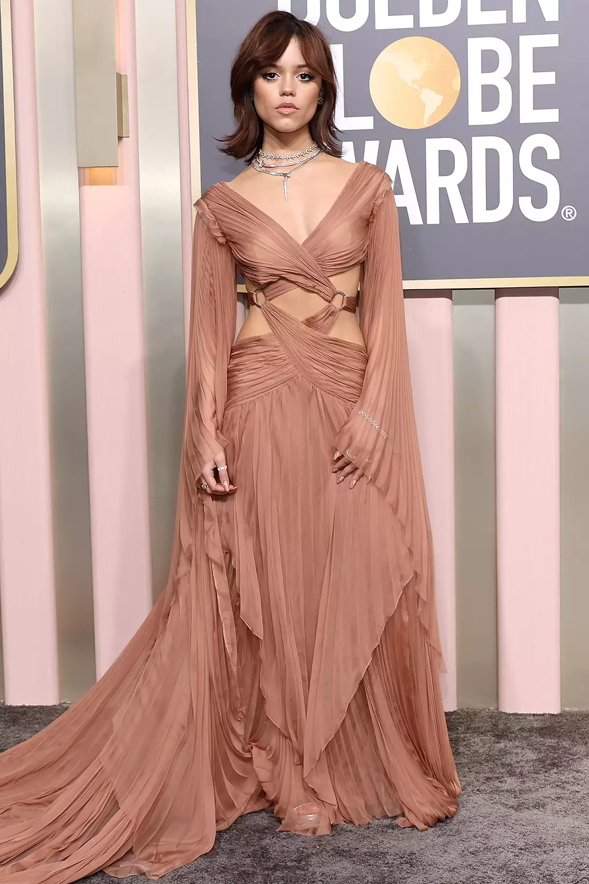 JENNA ORTEGA IN GUCCI
