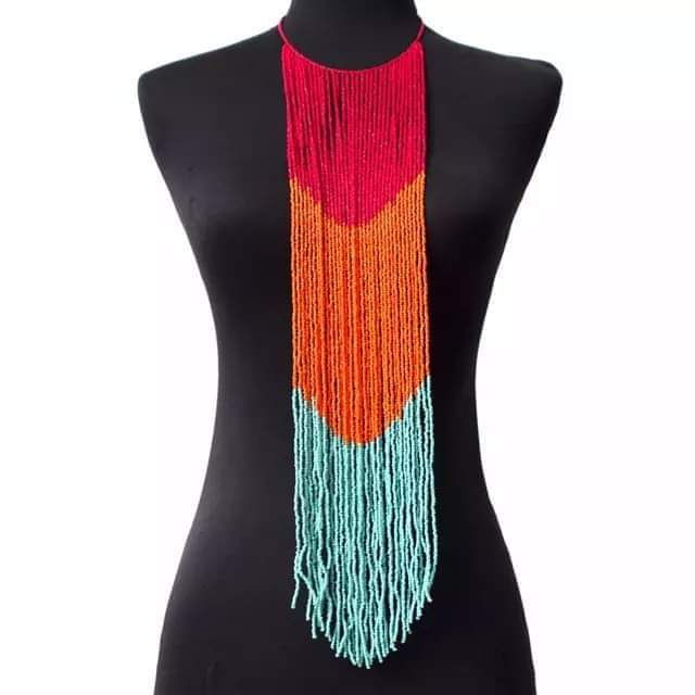 Thumbnail: Bohemian Queen Beaded Choker 