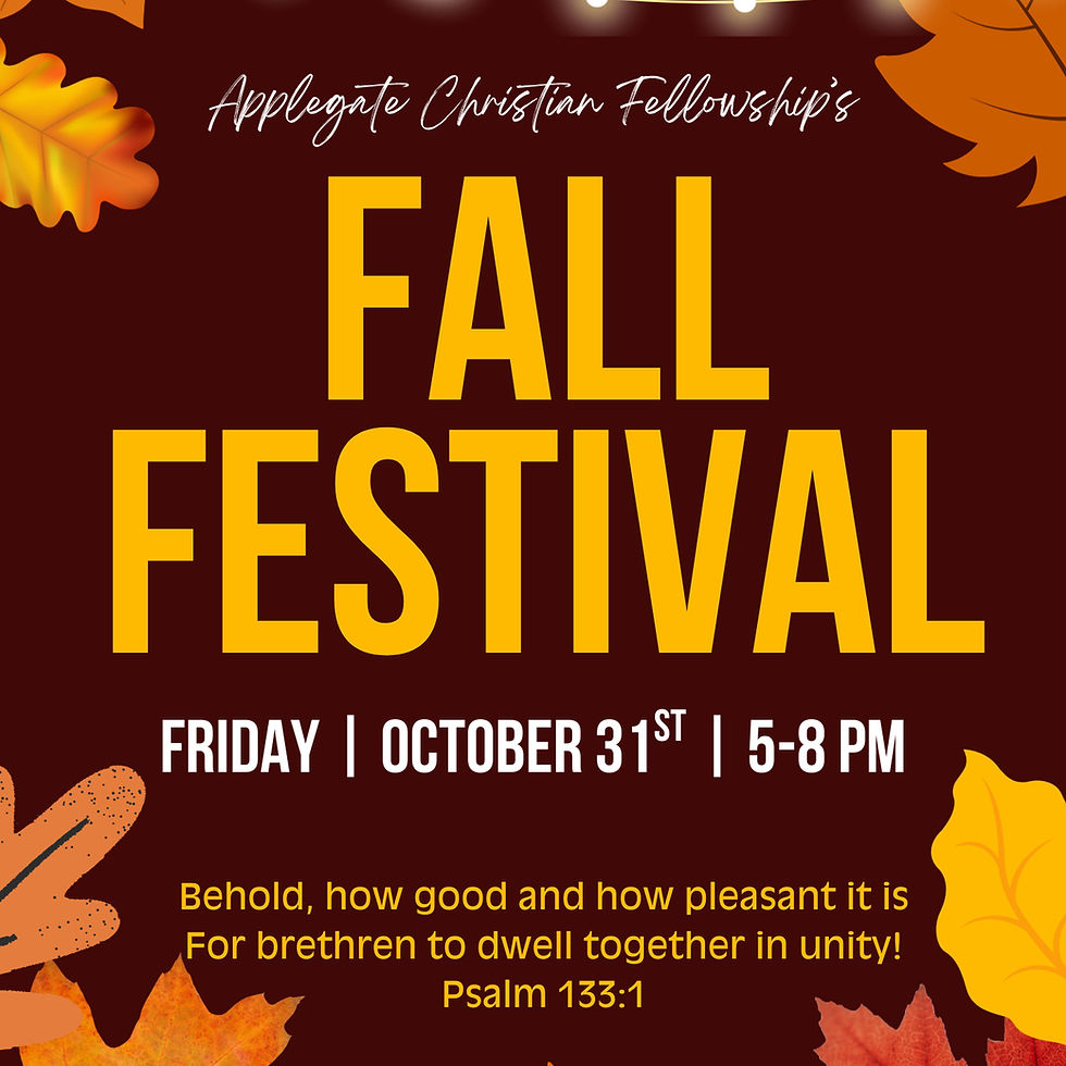 Fall Festival
