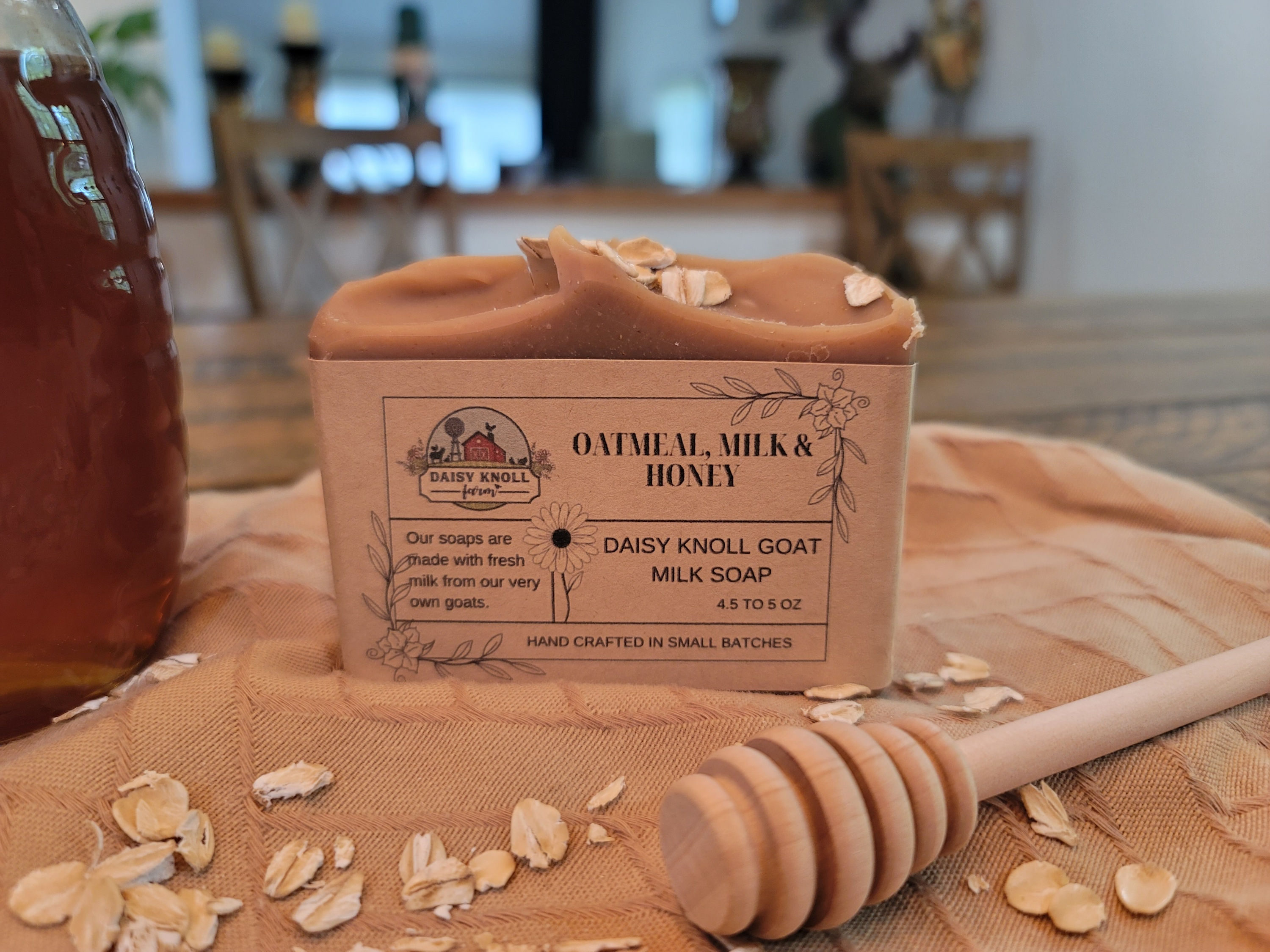 Oatmeal, Milk & Honey Goat milk soap