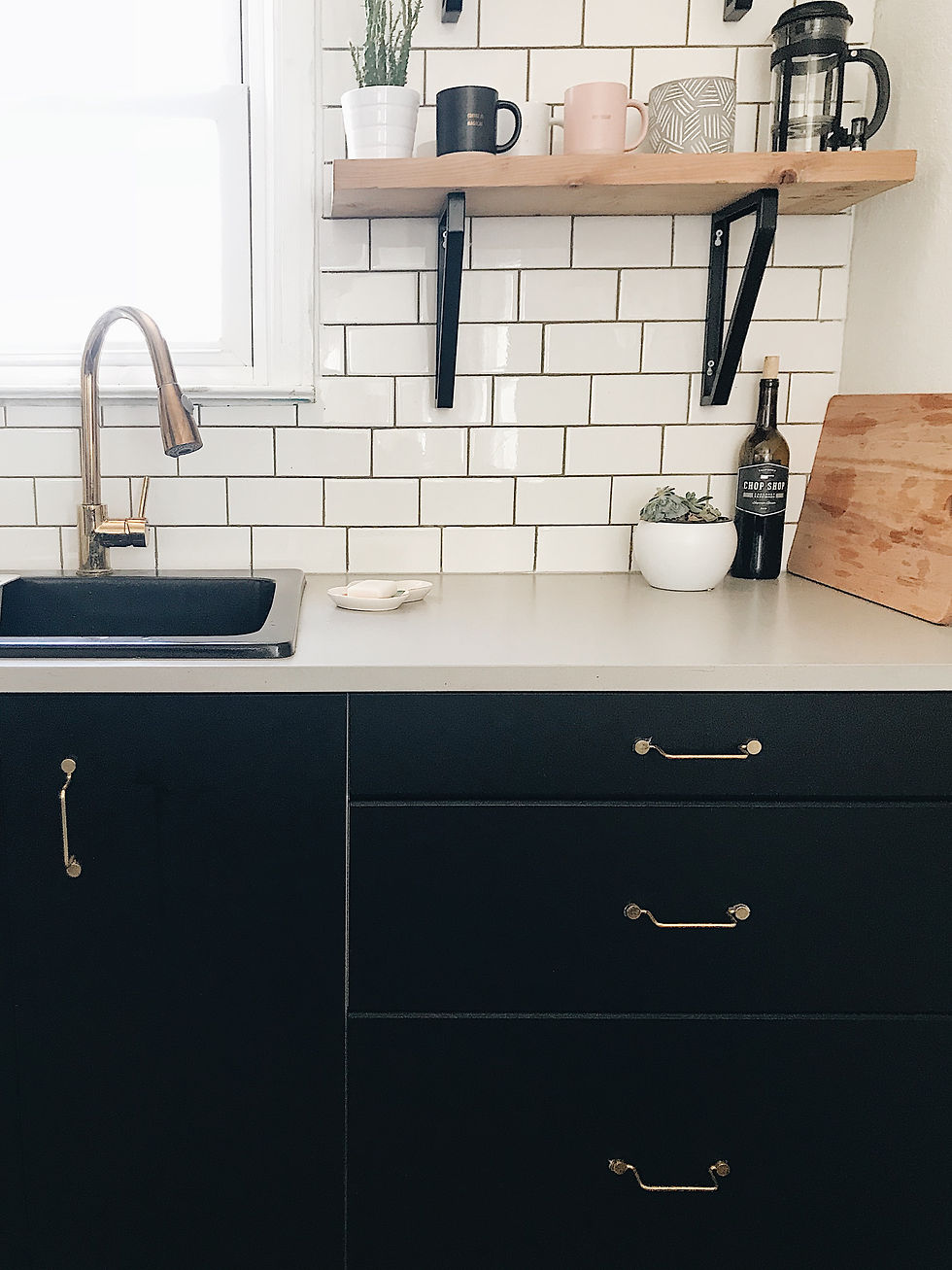 Superfront antique brass wire cabinet pulls