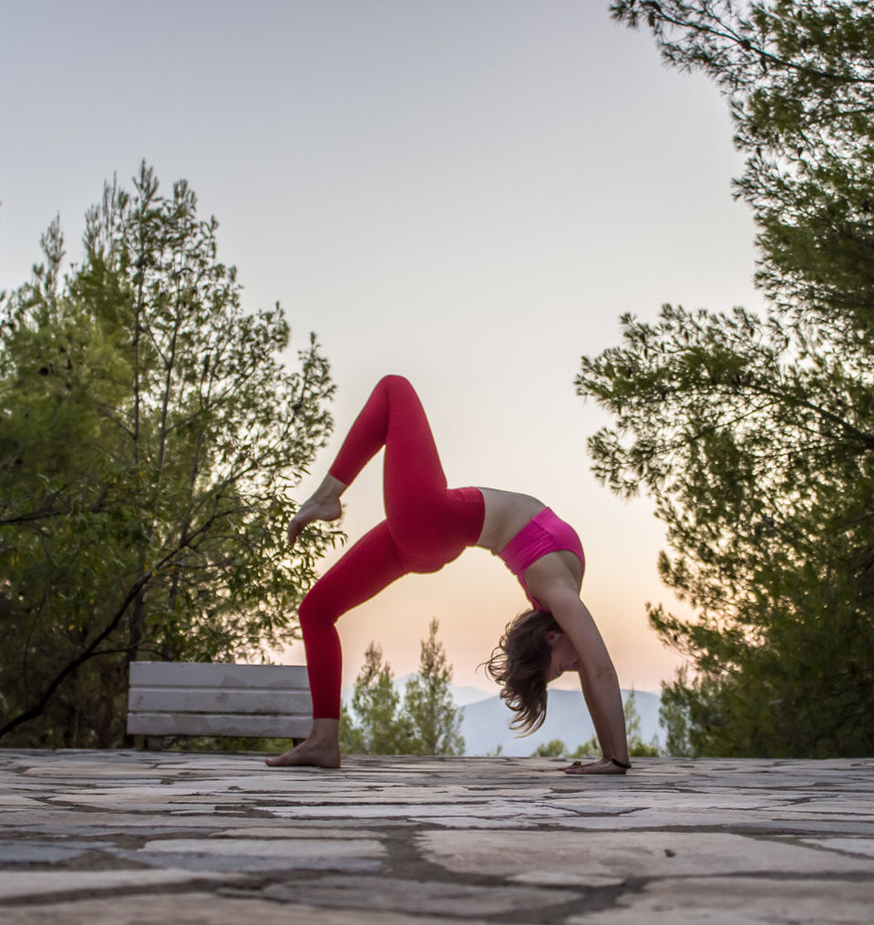 Lara Alexiou Sunset Yoga Delphi Greece