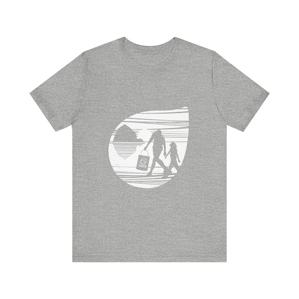 Thumbnail: Haystack Rock Cleanup Unisex T-Shirt | Cannon Beach Oregon SOLVE Tee