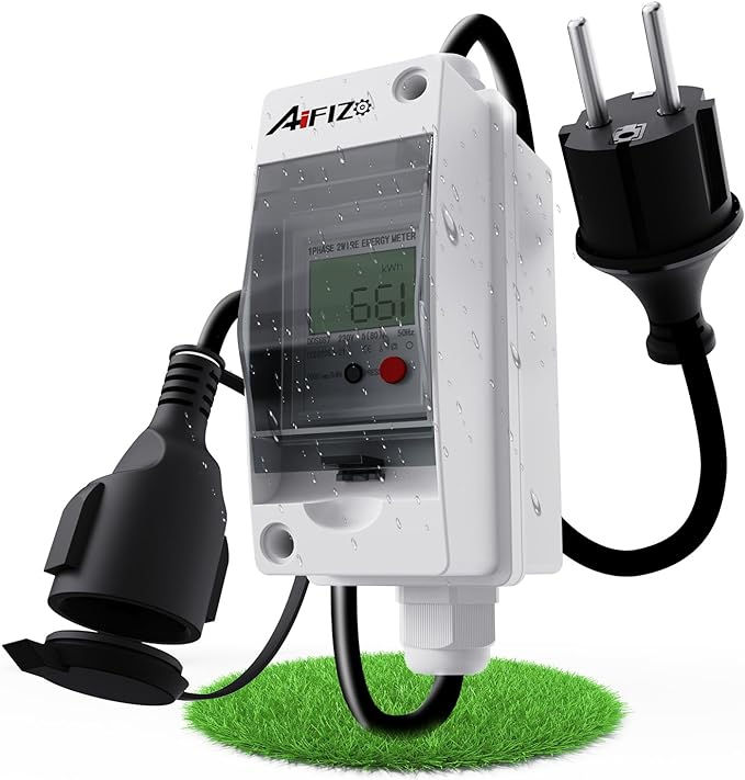 Contatore di corrente digitale portatile 230 V