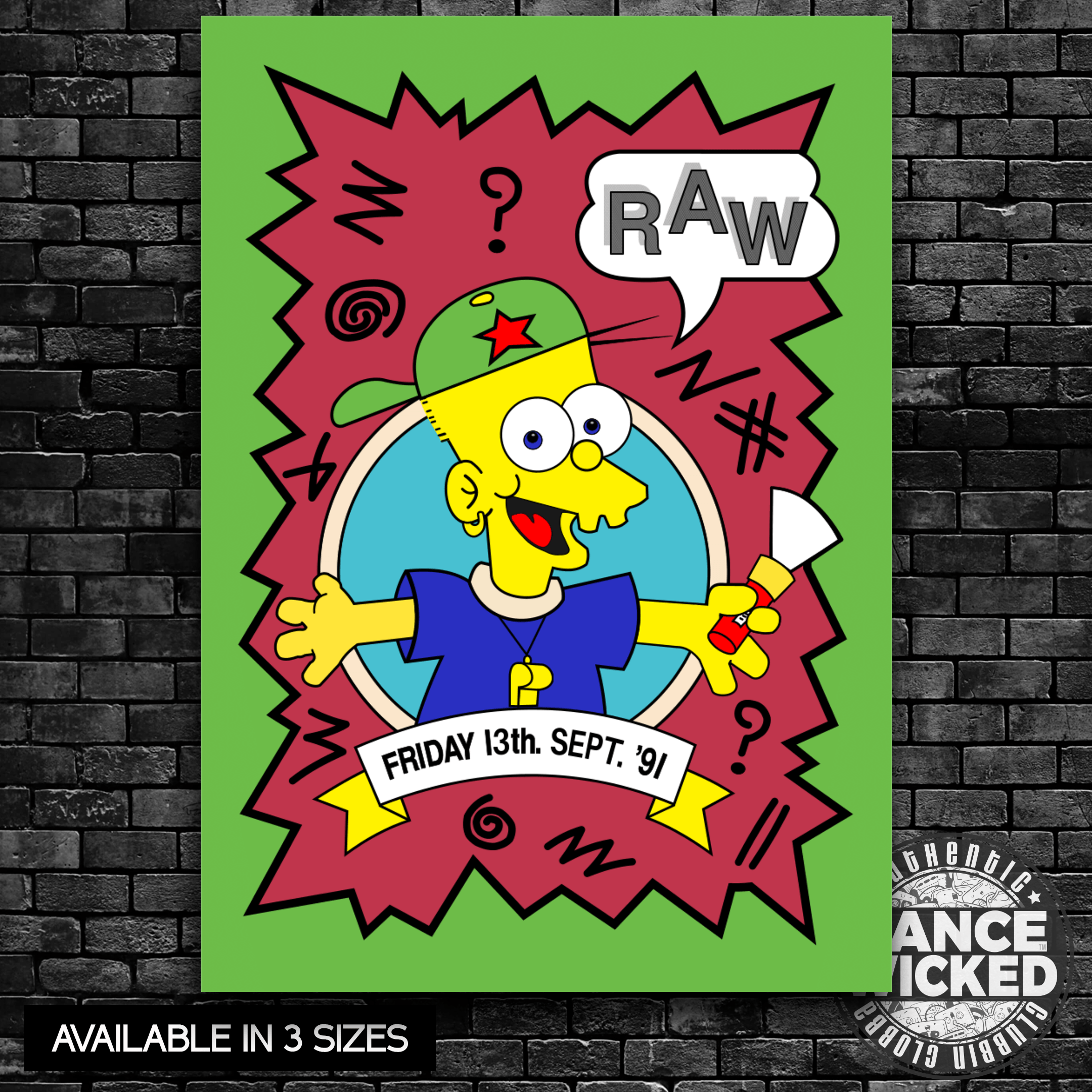 copy of Raw 1991@ Lenton Boulevard