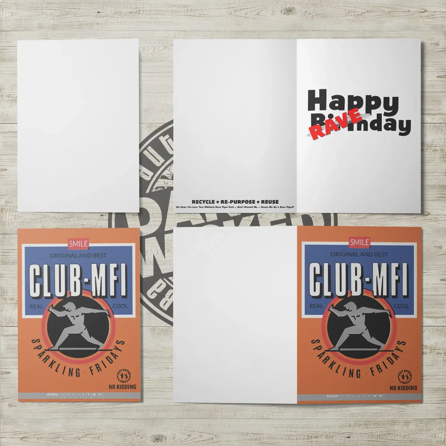 "Club MFI - Original and Best" Birthday Card
