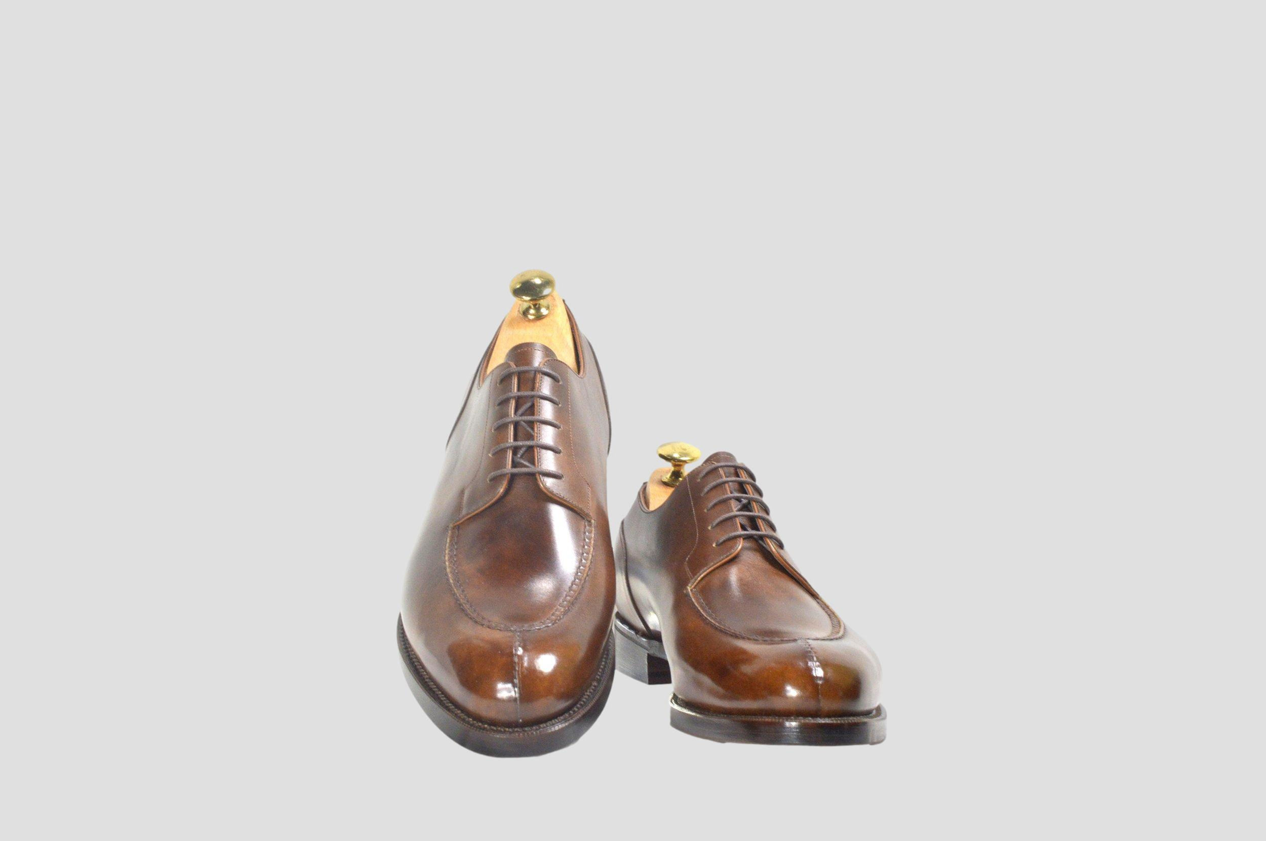Sky Valet Shoes Zab Norwegian Light Brown Museum calf