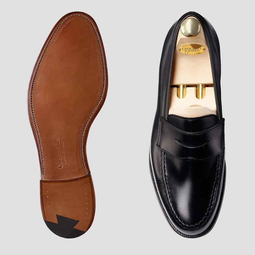 Thumbnail: Crockett and Jones Boston Black Cavalry Calf