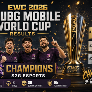 EWC 2026 PUBG Mobile