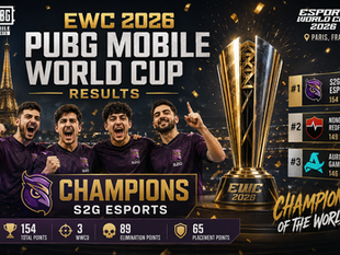 EWC 2026 PUBG Mobile
