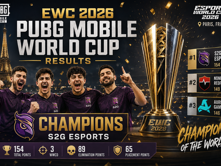 EWC 2026 PUBG Mobile