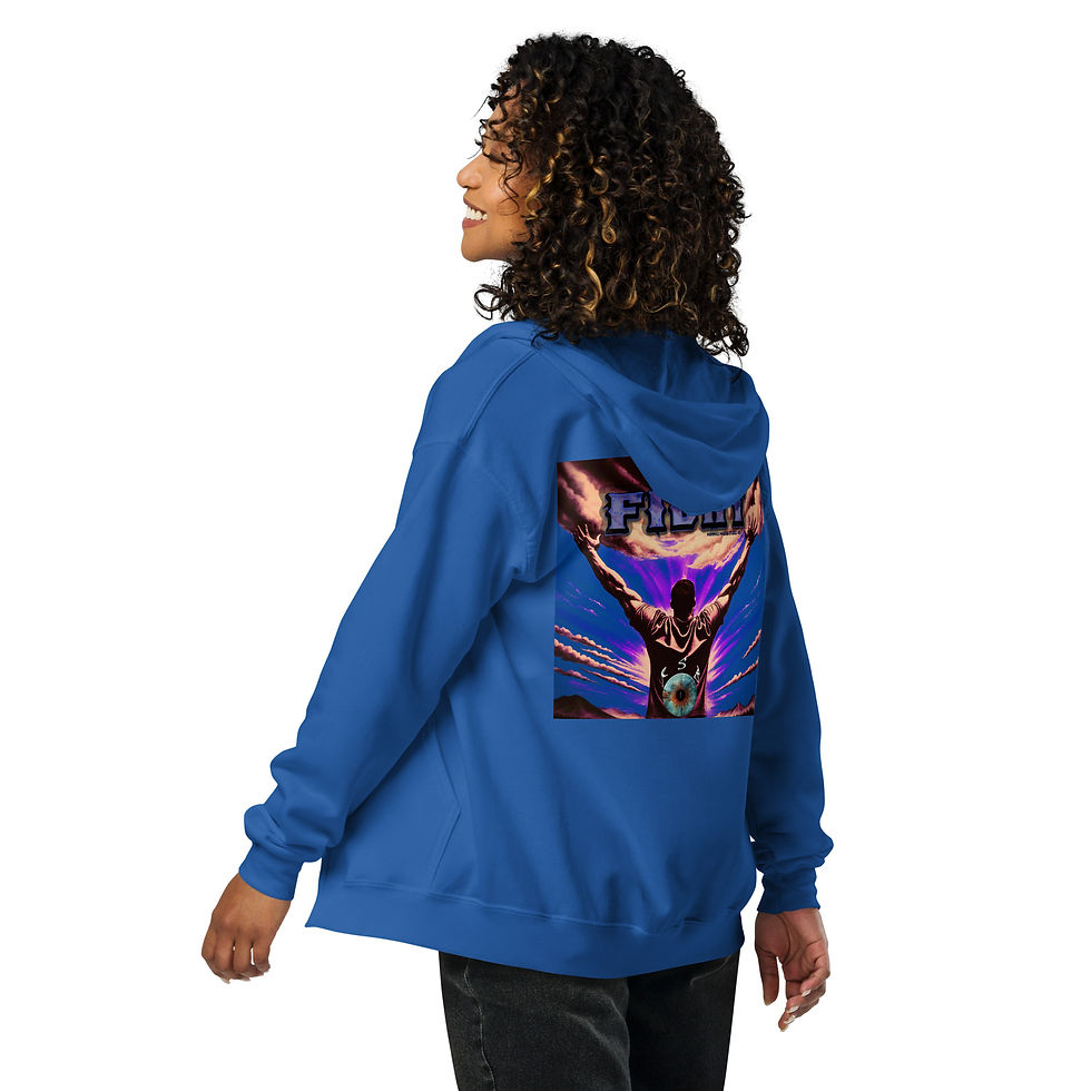 Thumbnail: The RSB Fight Unisex heavy blend zip hoodie